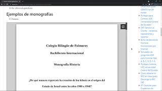 Ejemplos de Monografías IB cortas hechas en Word y PDF httpsaelyexcomf54 [upl. by Avika]