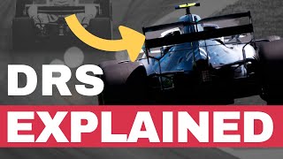 How the DRS Drag Reduction System works in Formula 1 [upl. by Alby842]