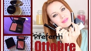 I Prodotti Preferiti di Ottobre  Jadorelemakeup [upl. by Otinauj]