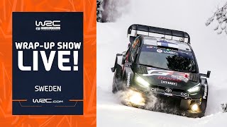 PostRally Show LIVE  WRC Rally Sweden 2024 [upl. by Ajnot359]