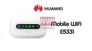 Huawei E5331 Mobile WiFi bgn 21 Mbs  Caratteristiche Prezzo e Amministrazione  AVRMagazinecom [upl. by Cross]