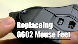 Review Logitech G602 Replacement Mouse Feet [upl. by Kenay]