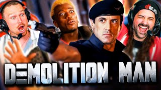 DEMOLITION MAN 1993 Movie Reaction  First Time Watch  Sylvester Stallone  Wesley Snipes [upl. by Paver582]