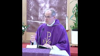 Homily Tuesday December 19 2023  St Aidan Parish by Fr Steven [upl. by Adnal]