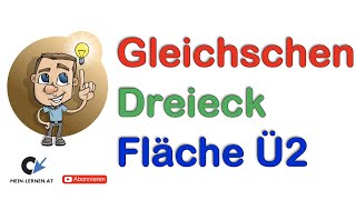 Gleichschenkliges Dreieck Fläche berechnen [upl. by Aleirbag]