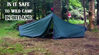 IS IT SAFE TO WILD CAMP IN IRELAND [upl. by Eybbob614]