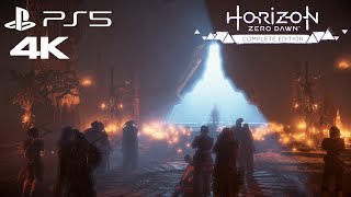 Horizon Zero Dawn Remastered  Aloy Opens The Great Door 4K PS5 [upl. by Nadya]