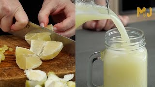 Limonada casera  La mejor y más fácil receta [upl. by Rekcut]