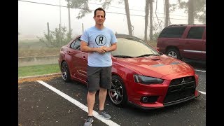 Why is Mitsubishi so STUPID 2010 Lancer EVO X  Raitis Rides [upl. by Nylirrehs]