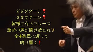 小澤征爾 運命ベートーヴェン 交響曲第5番 NHK交響楽団Seiji Ozawa Beethoven Symphony No 5 NHK HallOctober 2005 [upl. by Lapo899]