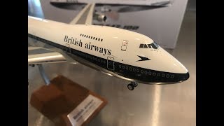 ARD200 1200 British Airways 747100 GAWNM Unboxing and review [upl. by Eicaj]