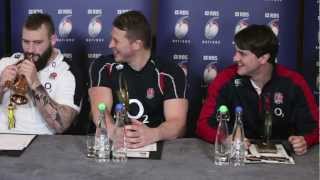 Joe Marler Dylan Hartley amp Lee Dickson RBS 6 Nations Live Challenge Quiz [upl. by Neehcas444]