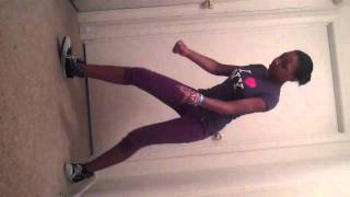 Kayla Doin The quotMy Girlquot Dance By Mindless Behavior [upl. by Ardnasela]