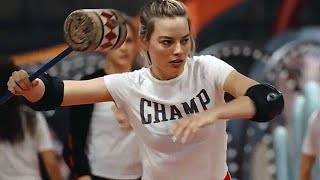 Margot Robbie Training amp Stunts for THE SUICIDE SQUAD Harley Quinn [upl. by Supple]