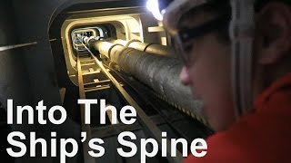 Duct Keel  Into the Ships Spine  Life at Sea on Container Ship  Mariners Vlog 5 [upl. by Nylesor923]