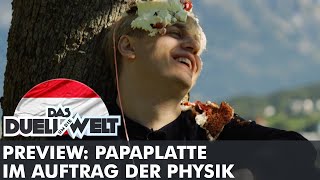 PREVIEW Sprung von der Brücke ohne Absicherung  Papaplatte im Auftrag der Physik  DUDW [upl. by Silecara592]