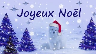 Carte virtuelle de noël  JOYEUX NOEL  Joie partages tolérance [upl. by Suirauqed]