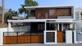 Stylish contemporary house at Trivandrum [upl. by Shawn]