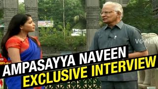 Telangana Novelist Ampasayya Naveen Exclusive Interview  V6 Telangana Animuthyalu [upl. by Nadabas]