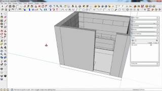 SketchUp  VRay modelowanie łazienki  część 1 [upl. by Arvin]