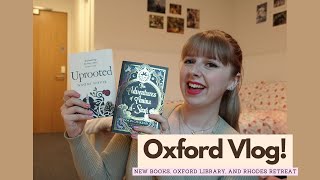 OXFORD VLOG  bookstores library days and Rhodes Scholar retreat  The Oxford Diaries [upl. by Asille]