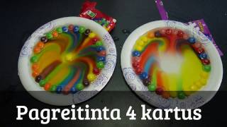 EKSPERIMENTAS SKITTLES [upl. by Zere]