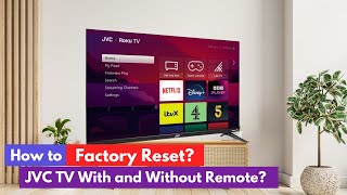 How To Reset JVC TV With and Without Remote [upl. by Lakim]