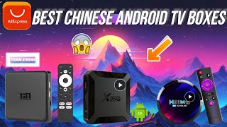 🌟✅¡Top 3 Best Chinese Android TV Boxes on AliExpress in 2024😱🚀 [upl. by Enirehtakyram]