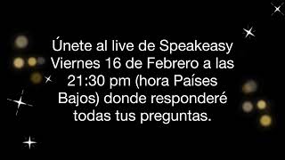 ÚNETE AL LIVE DE SPEAKEASY [upl. by Abita895]