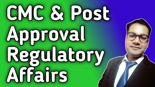 CMC and Post Approval Regulatory Affairs  DRA  M Pharm Pharmaceutics  Pharmawins [upl. by Nelac]