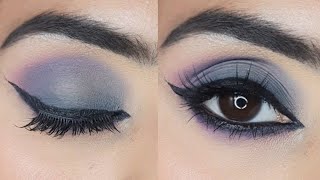 Grey eyeshadow tutorial 2 min easy matte eyemakeup step by step [upl. by Liberati]