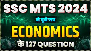 ECONOMICS QUESTIONS ASKED IN SSC MTS 2024  GK GS FOR SSC EXAMS  PARMAR SSC [upl. by Yssirhc]