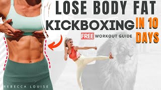 LOSE BODY FAT  Kickboxing CALORIE BURN full body workout [upl. by Michail678]