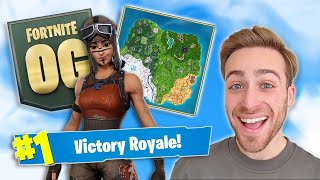 FORTNITE OG IS FINALLY HERE  PLAYING UNTIL I WIN [upl. by Glynis990]