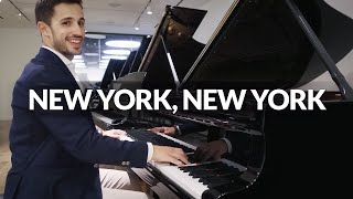 New York New York  Frank Sinatra  Live at Steinway Hall NYC  Sheet Music [upl. by Ellednahs]