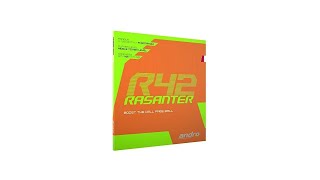 ANDRO Rasanter R42 Table Tennis Rubber Black 23 [upl. by Eatnod938]