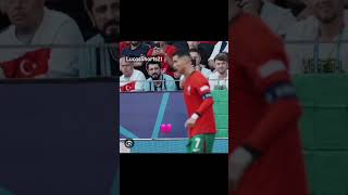 Turkey fan looks like Ronaldos dad cr7 sad football popular fyp trending turkey [upl. by Meehaf]