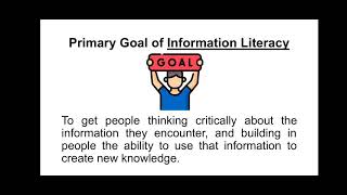 What is Information Literacy  Media and Information Literacy [upl. by Asertal566]