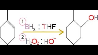 Hidroboracion de alquenos para la formacón de alcoholes [upl. by Orazal]