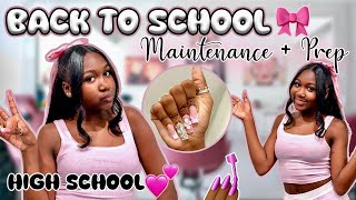 BACK TO SCHOOL MAINTENANCE AND PREP VLOG [upl. by Tatiania]