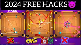 Carrom Pool Autoplay Hack 😳 2024 carrom pool hack  Free Setup aim carrom king [upl. by Eekorehc220]