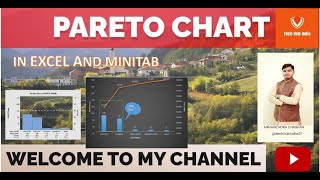 PARETO CHART IN EXCEL AND MINITAB [upl. by Gnat]