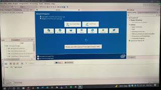 Quartus Lite Creating New Project quotVHDLquot [upl. by Bowie]