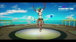 Fortnite Battle Pass quotPlanetary Vibequot Emote amp Song  Music from Chapter 2 Season 3  Siona Dances [upl. by Abdu]