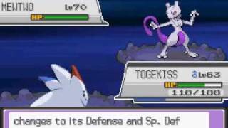 PM Pokémon Soul Silver  VS Mewtwo [upl. by Franklyn]