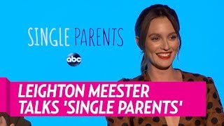 Leighton Meester Talks “Exmas” amp Gives Relationship Advice [upl. by Patnode]