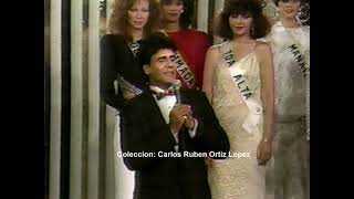 Edgardo HuertasquotNavegaréquot en Miss Puerto Rico 1986 [upl. by Blunt]