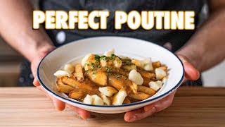 Cheesy Poutine With Homemade French Fries 2 Ways [upl. by Elinnet370]