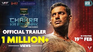 Chakra Ka Rakshak  Official Hindi Trailer  Vishal  MS Anandan  Yuvan Shankar Raja  B4U [upl. by Etak]