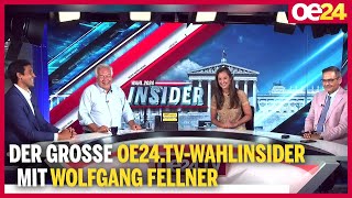 Der große oe24TVWahlinsider mit Wolfgang Fellner geraldgrosz amp Sebastian Bohrn Mena [upl. by Keri765]